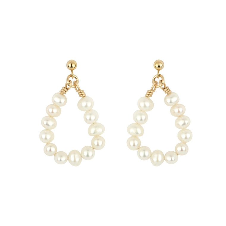 POPPY Seed Pearl Earrings - Lulu + Belle Jewellery