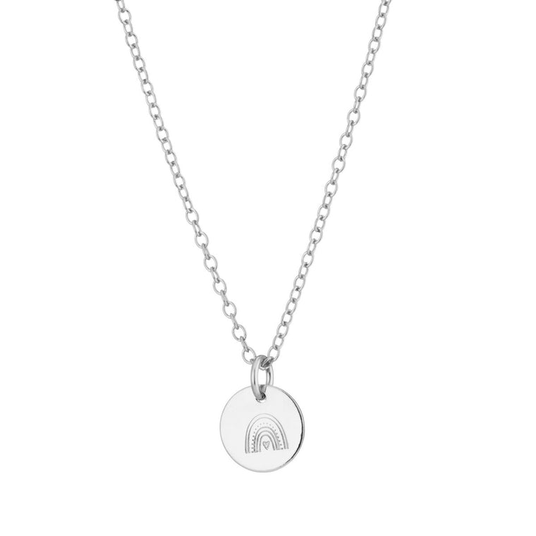Silver Rainbow Necklace - Lulu + Belle Jewellery
