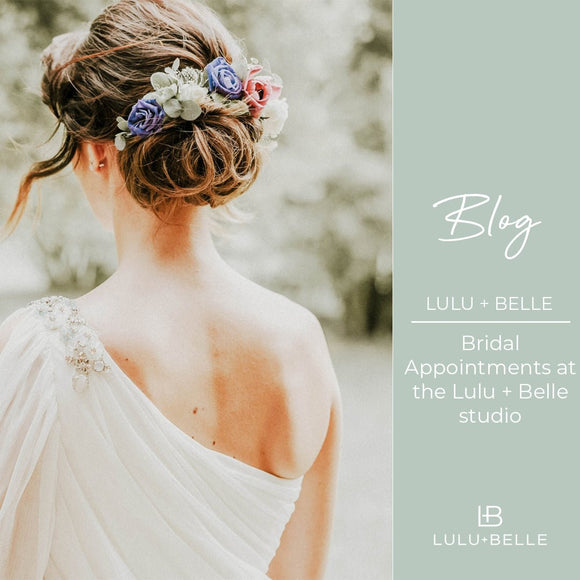 Bridal Jewellery Appointments at the Lulu + Belle Studio