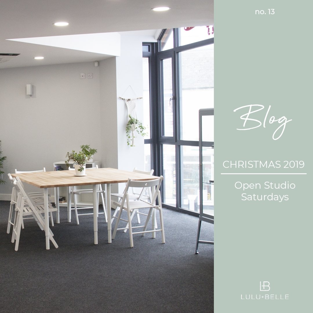 Christmas Open Studio Saturdays - Lulu + Belle ® Jewellery