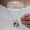 Win a personalised double disc and birthstone necklace - Lulu + Belle Jewellery