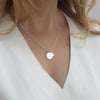 Silver 16mm and heart