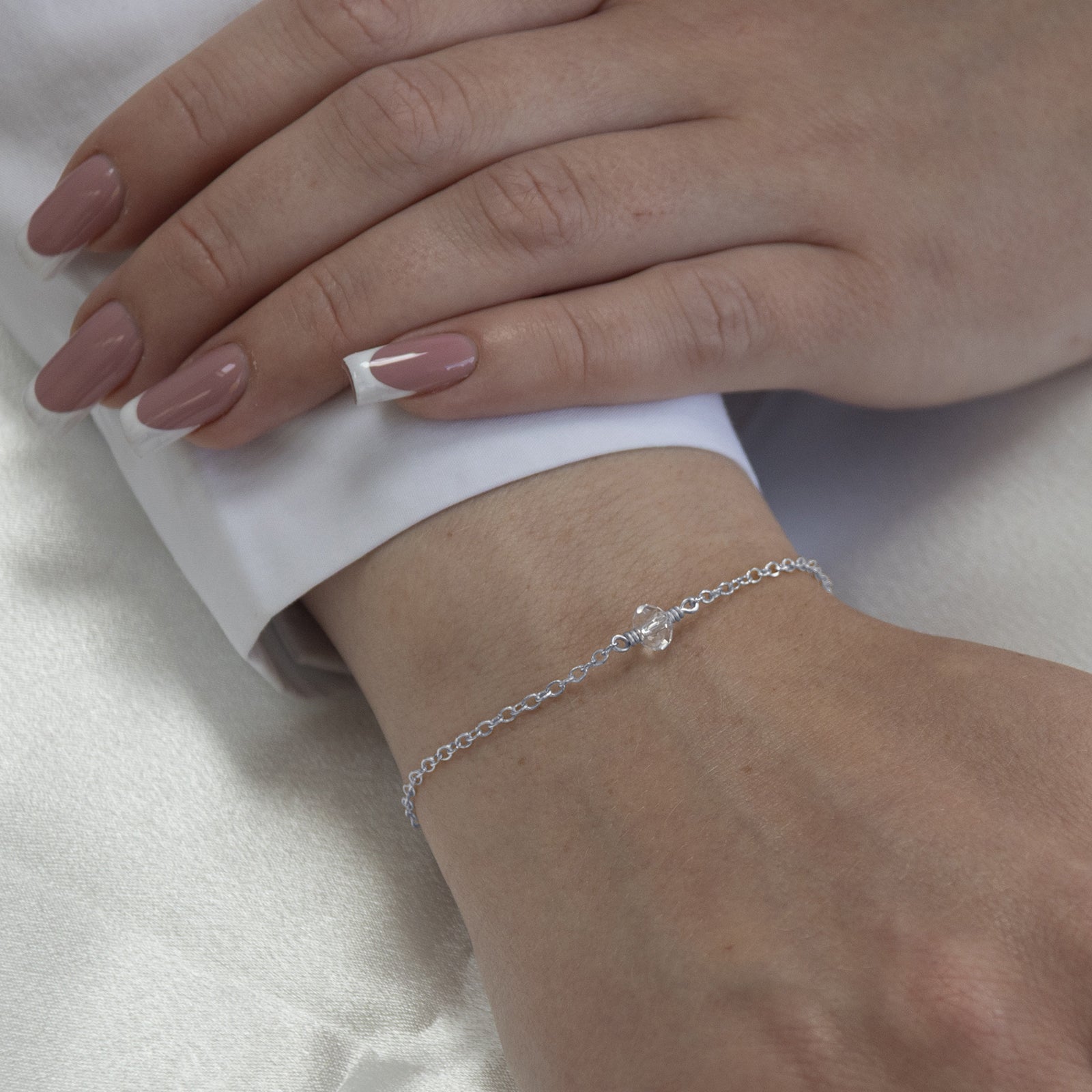 April_birthstone_bracelet_silver_on_a_model