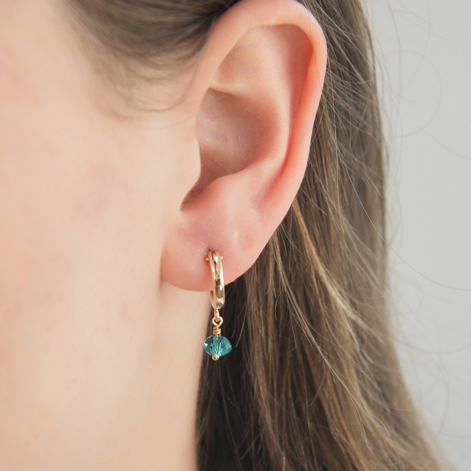 december birthstone hoop earrings gold 