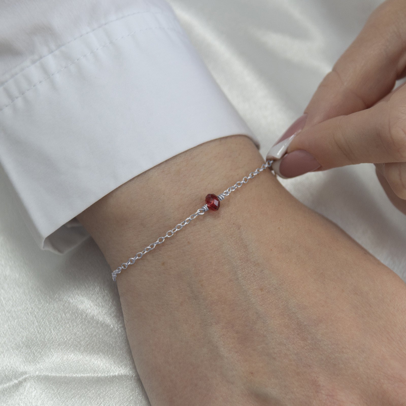January_birthstone_bracelet_silver_on_a_model