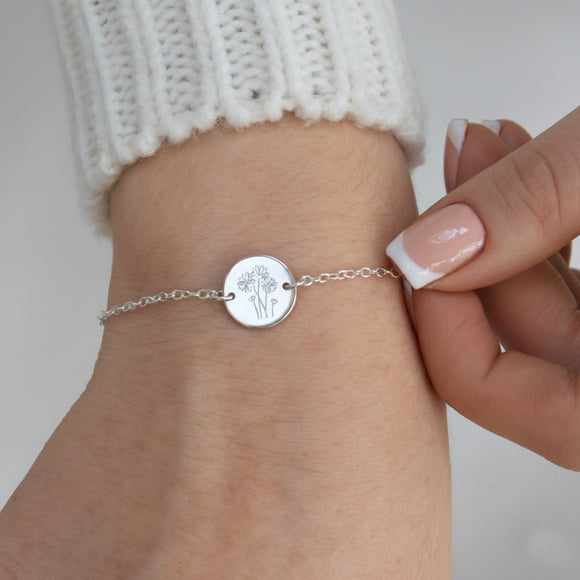Wild bunch bracelet silver - Lulu + Belle Jewellery