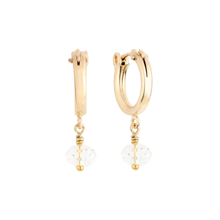 april birthstone hoop earrings gold 