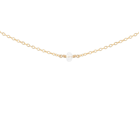 april birthstone necklace with crystal 