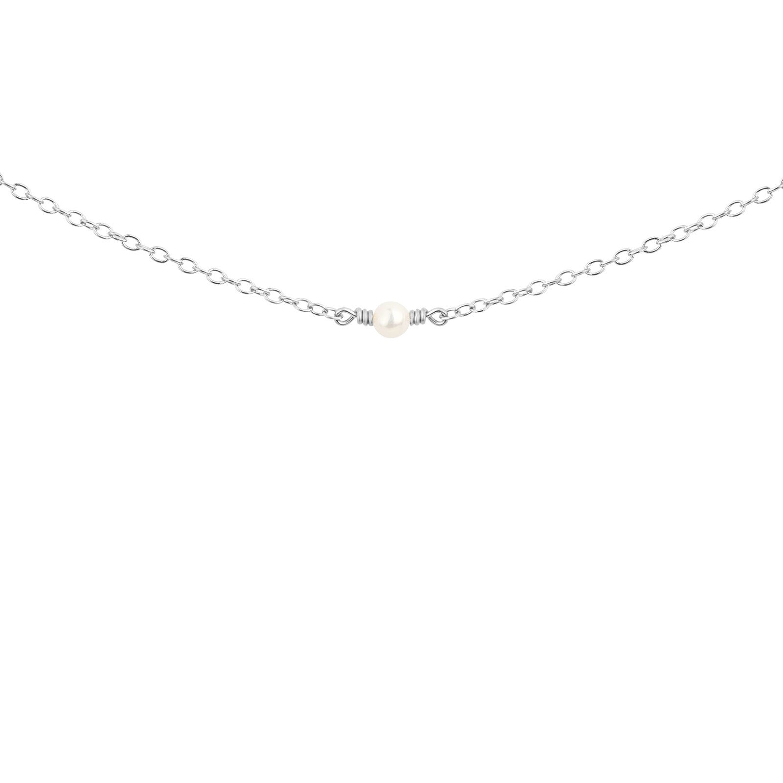 june birthstone necklace silver 