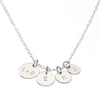 Add 13 mm + 11 mm silver discs - Lulu + Belle Jewellery