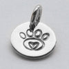 Add five silver symbol charms - Lulu + Belle Jewellery