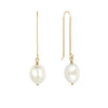 ALI Baroque Pearl Earrings Silver or Gold - Lulu + Belle Jewellery