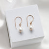 CHLOE Pearl Drop Earrings Gold or Silver - Lulu + Belle Jewellery