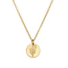 Cosmos Flower Necklace Gold - Lulu + Belle Jewellery