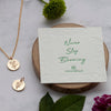 Cosmos Flower Necklace Silver - Lulu + Belle Jewellery