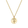 Daffodil Flower Necklace Gold - Lulu + Belle Jewellery