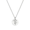 Daffodil Flower Necklace Silver - Lulu + Belle Jewellery