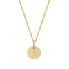 Dainty 9kt Solid Gold Initial Necklace - Lulu + Belle Jewellery