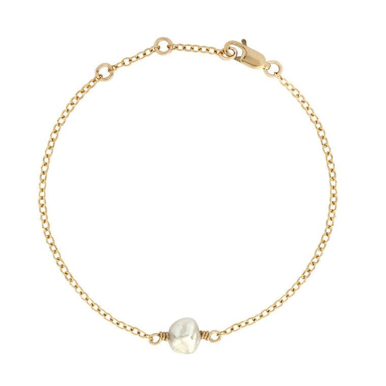 EDEN Keishi Pearl Bracelet Gold or Silver - Lulu + Belle Jewellery