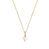 EVE Single Pearl Necklace Gold or Silver - Lulu + Belle Jewellery