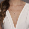 Freshwater Pearl Lariat Gold - Lulu + Belle Jewellery