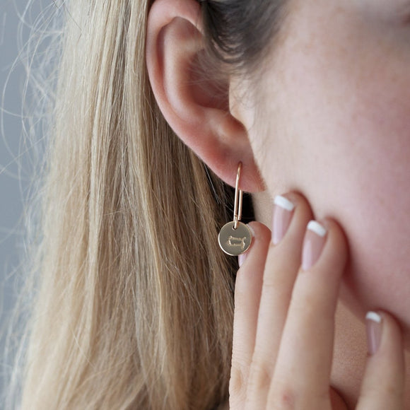 Gold constellation earrings - Lulu + Belle Jewellery