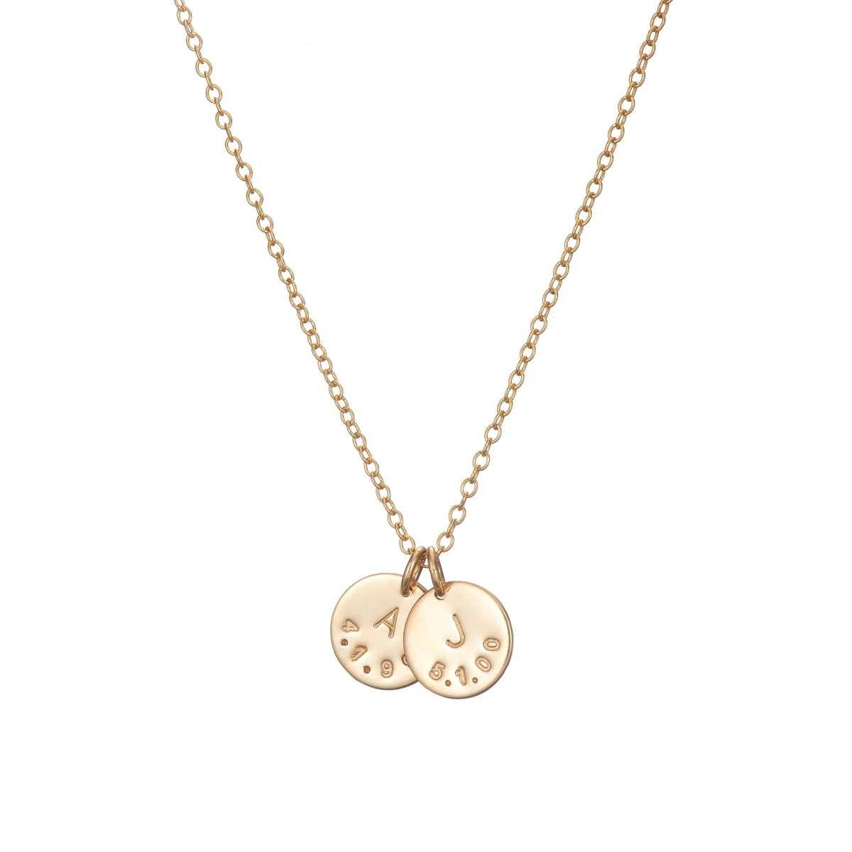 Necklace for mom with children's initials deals