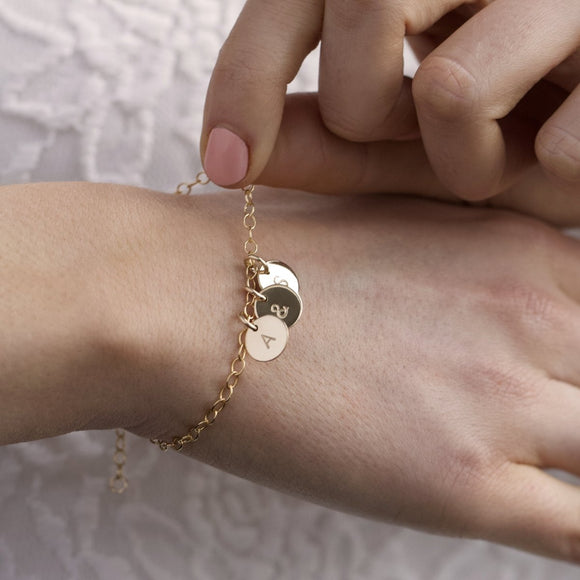 Initial jewelry deals bracelets