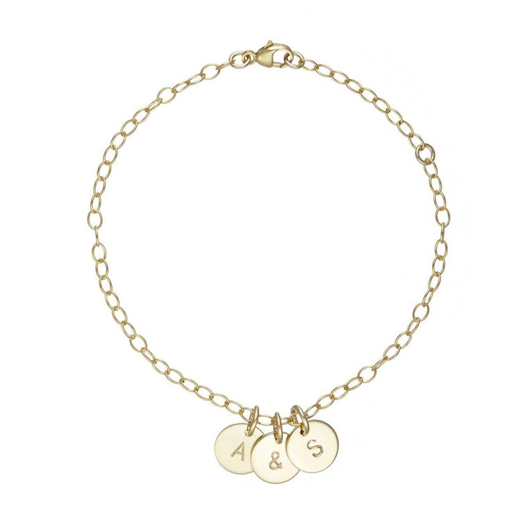 Bestie Initial Bracelets – Dazzleish