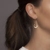 Gold Karma Drop Earrings - Lulu + Belle Jewellery