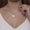 Gold Midi Name Necklace + Heart - Lulu + Belle Jewellery