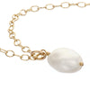 Gold or Silver Baroque Pearl Pendant - Lulu + Belle Jewellery