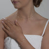 Gold or Silver Tiny Pearl Necklace - Lulu + Belle Jewellery