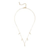 Gold or Silver Tiny Pearl Necklace - Lulu + Belle Jewellery