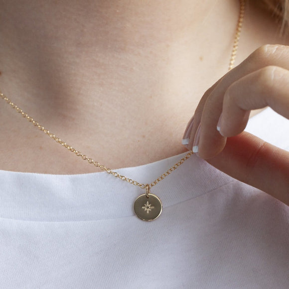 Gold star necklace - Lulu + Belle Jewellery