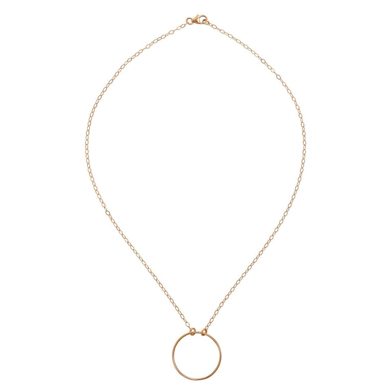 Large Gold Karma Necklace - Lulu + Belle Jewellery