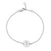 Lily disc bracelet silver - Lulu + Belle Jewellery