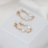 LOLA Keishi Pearl Chain Earrings Gold or Silver - Lulu + Belle Jewellery