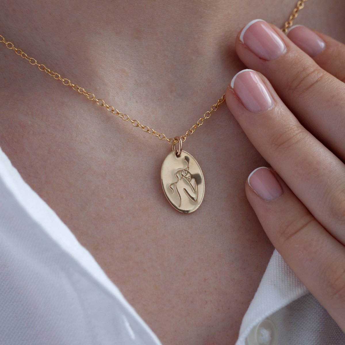 Personalised Mother Daughter Necklace: A Unique Gift | Merci Maman