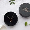 'Our Lives Intertwined' - 9kt Gold Interlinking Circles Necklace - Lulu + Belle Jewellery