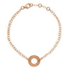 Personalised Disc Bracelet in Gold - Lulu + Belle Jewellery