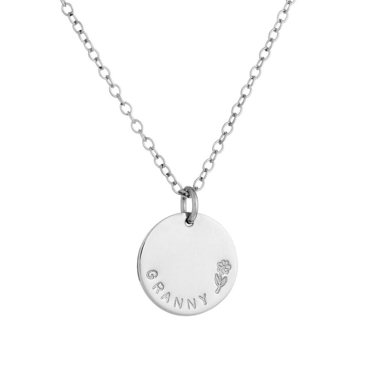 Grandmother necklaces with shop names