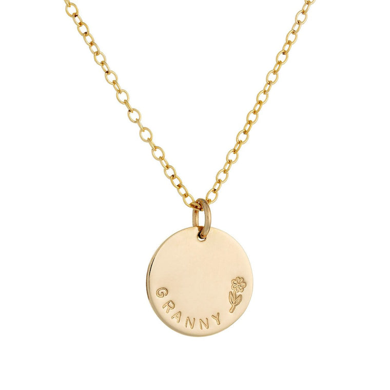 Personalised Necklace for Grandmother - Lulu + Belle Jewellery