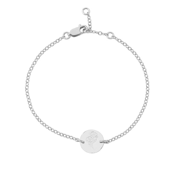 Poppy bracelet sterling silver - Lulu + Belle Jewellery