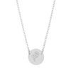 Poppy flower necklace silver - Lulu + Belle Jewellery