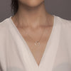 Rolled Gold Karma Necklace - Lulu + Belle Jewellery