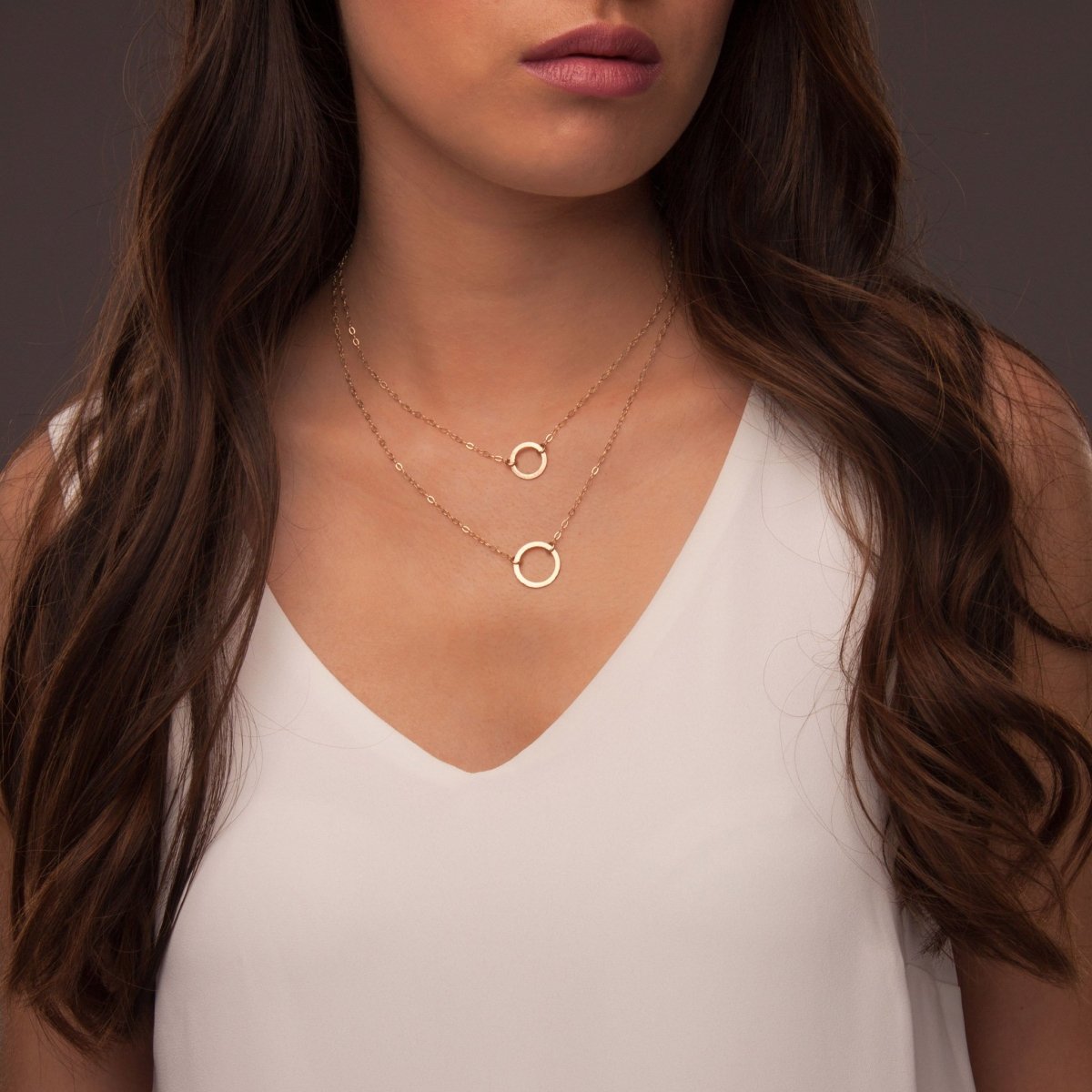 Rolled gold best sale necklace