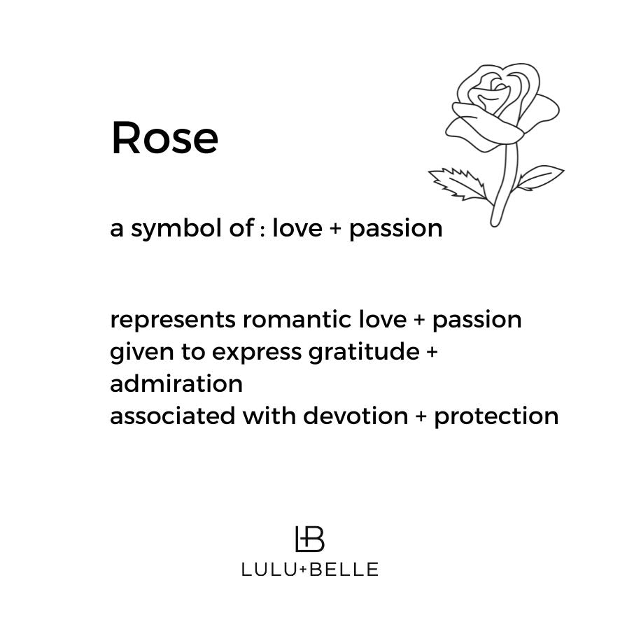 Rose disc chain silver - Lulu + Belle Jewellery