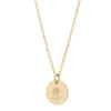 Rose pendant necklace gold - Lulu + Belle Jewellery