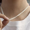 Silver double chain necklace - Lulu + Belle Jewellery